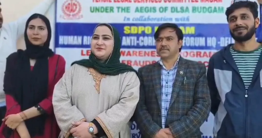 DLSA Budgam Organizes Awareness Programme on Cyber Frauds and Online Scams at Magam