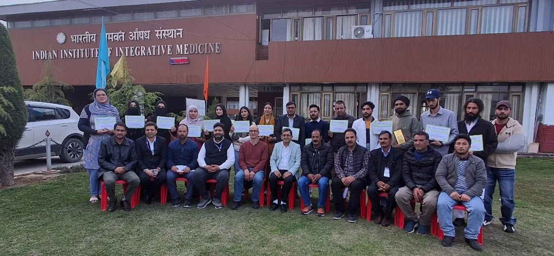 Hands on Training Programme on Downstream Processing of Medicinal & Aromatic Plants Concludes at CSIR IIIM Srinagar