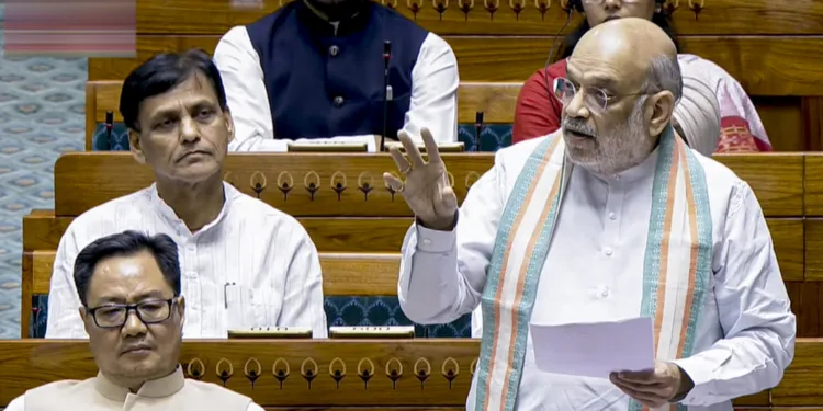 Congress Failed to Tackle Naxalism During Its Rule: HM Amit Shah in Lok Sabha
