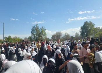 Students Protest Over Alleged Assault in GGHS Sopore, DSEK Orders Suspension of Sr Lecturer