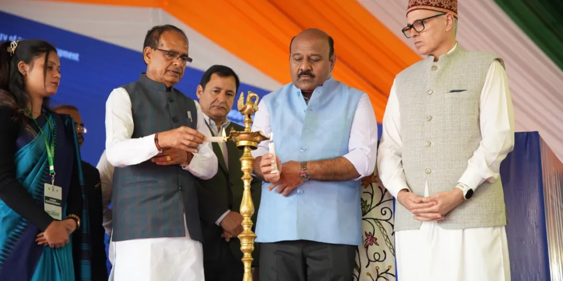 “You Are Not Just a Friend, But a True Sympathiser of J&K”: CM Omar Hails Shivraj Chouhan at SKICC PMGSY-IV Launch