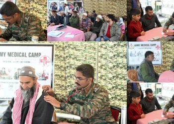 بھارتی فوج نے ٹنگڈار کرناہ میں طبی کیمپ کا انعقاد کیا، 250 سے زائد مقامی افراد مستفید