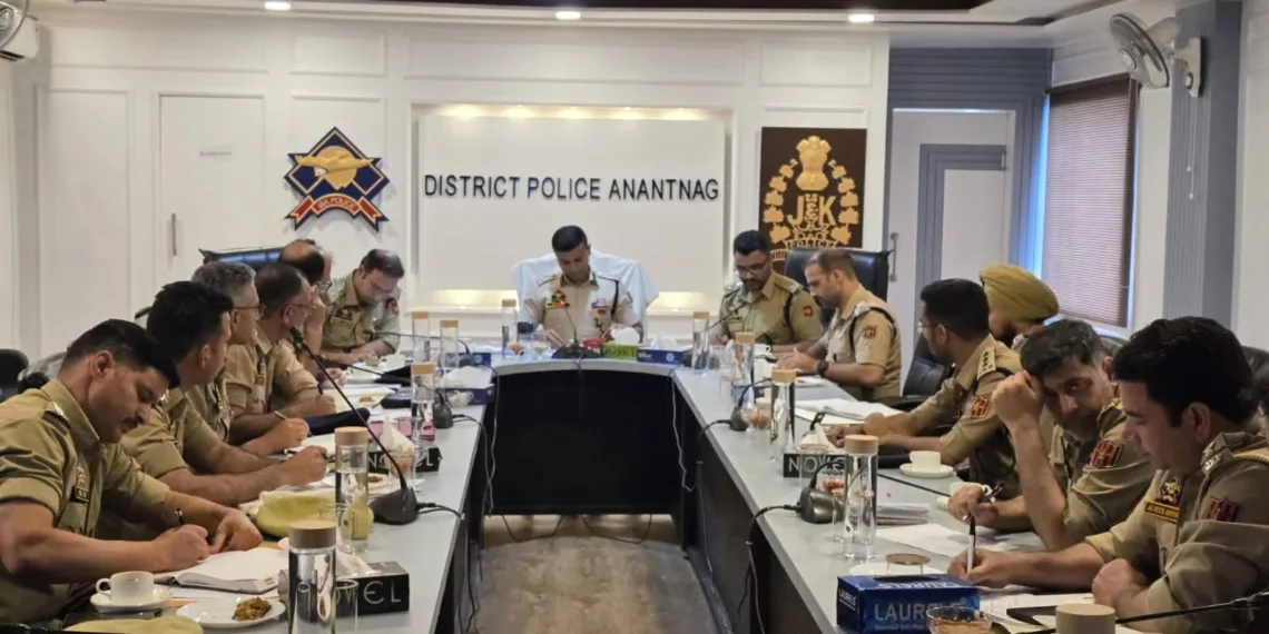 SSP Anantnag Reviews Security and Arrangements for Sanjay 2026 Yatra