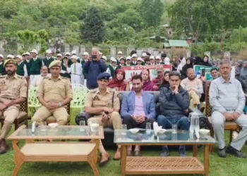 Nasha Mukt Abhiyan: Grand Shikara Rally Held at Manasbal Lake to Raise Awareness on Drug Menace