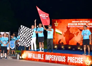 IAF Marks ‘Operation Sindoor’ Anniversary With 88-Hour Mega Commemorative Run in Delhi