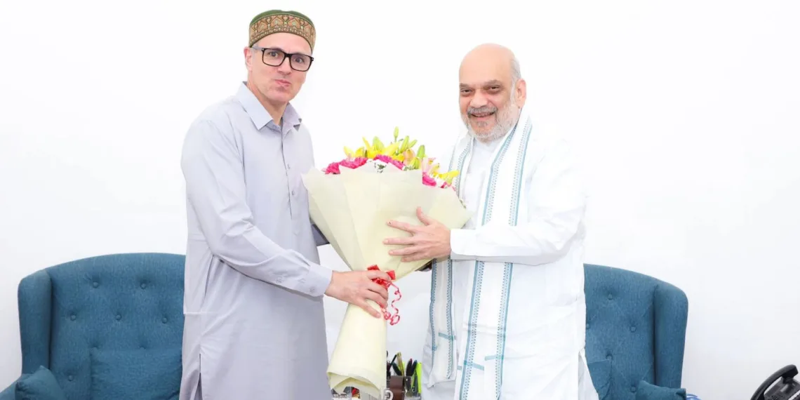 CM Omar Abdullah Meets HM Amit Shah in Delhi