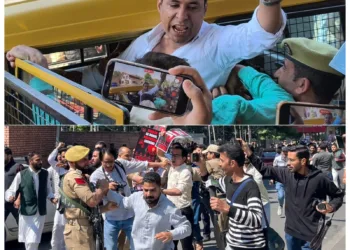 BJP Leaders Detained as Police Foil March Towards CM Omar Abdullah’s Residence Over Liquor Sales in Kashmir