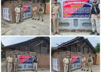 Budgam Police Tightens Noose on Drug Mafia, Attaches Properties Worth ₹80 Lakh in Chadoora