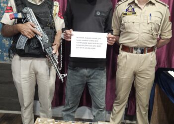 Heroin, Charas Recovered; Two Drug Peddlers Arrested in Anantnag Crackdown