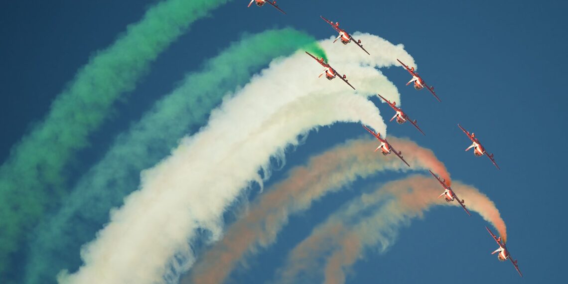 Suryakiran Aerobatic Team Completes Three Decades of Sky Dominance, Showcasing IAF’s Precision and Power