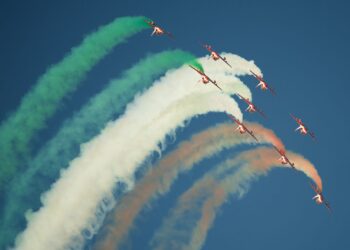 Suryakiran Aerobatic Team Completes Three Decades of Sky Dominance, Showcasing IAF’s Precision and Power