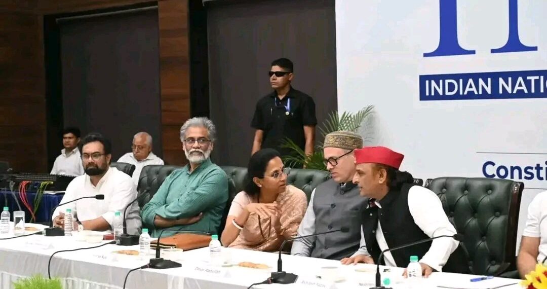 CM Omar Abdullah Seeks INDIA Bloc Backing for J&K Statehood Restoration Protest