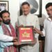 MoS Defence Sanjay Seth Honours Eminent Author Dr Satish Vimal for Outstanding Literary Contribution