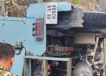Six CRPF Personnel Injured After Vehicle Skids Off Road Near Gagangir Tunnel