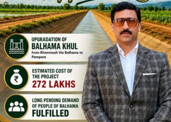 Balhama Irrigation Canal Upgradation Approved at ₹2.72 Crore, Long-Pending Demand Fulfilled