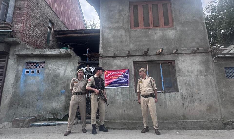 Srinagar Police Attaches ₹8 Crore Worth Drug Assets, Tightens Noose Around Notorious Narcotics Network