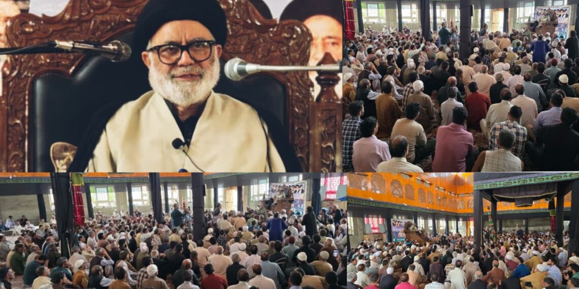 Majlis-e-Aza Held at Yagipora Magam to Mark the Wisaal of Prophet Muhammad (PBUH) and Martyrdom of Imam Hassan (AS)