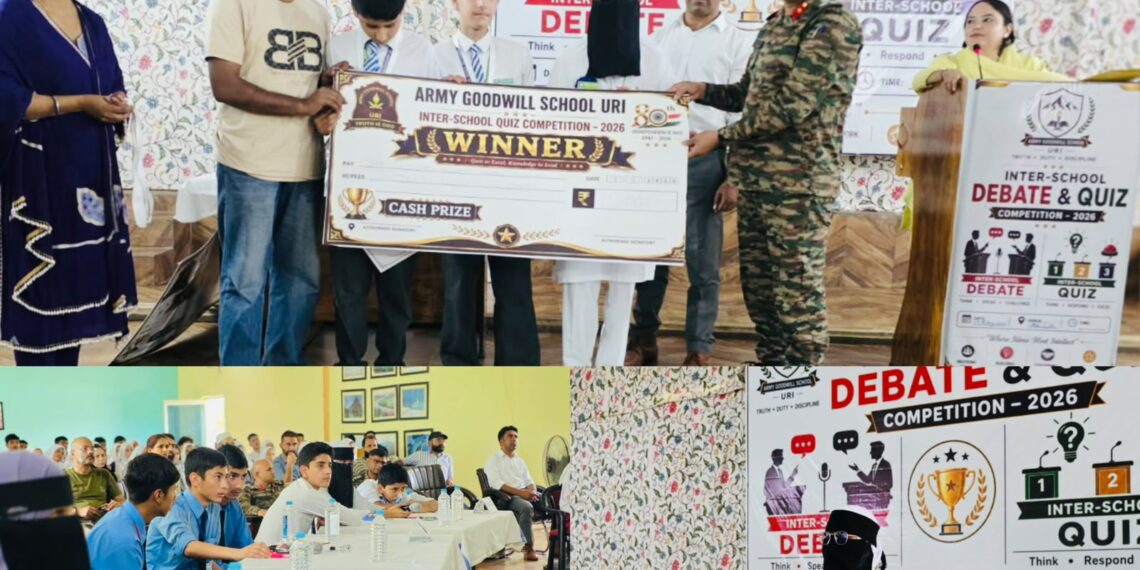 AGS Uri Hosts Inter-School Debate & Quiz Competitions Ahead of 80th Independence Day