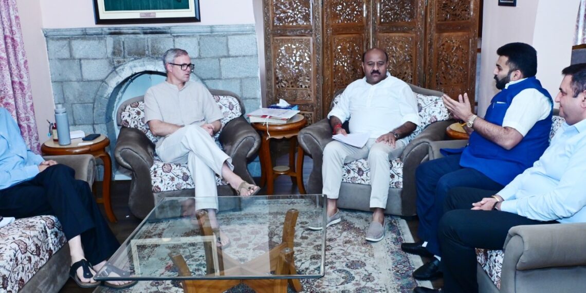 CM Omar Abdullah meets delegations, individuals to discuss public, tourism, trade-related issues