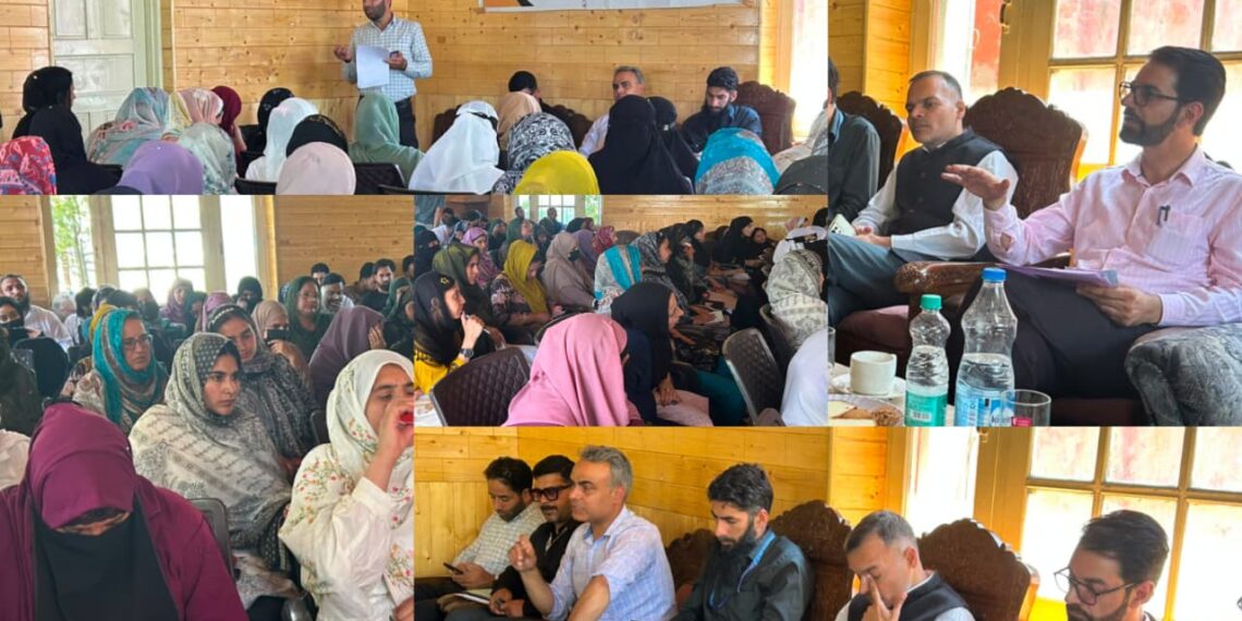 پہلی بار سرحدی خطے ٹنگڈار میں خواہشمند خواتین کاروباری افراد کے لیے صلاحیت سازی پروگرام کا انعقاد: