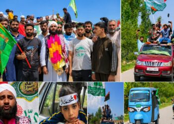 Eid Milad-un-Nabi ﷺ Rally Held from Wacho to Arizal and Khansahib