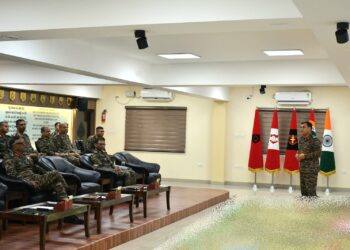 White Knight Corps GOC Reviews Operational Preparedness of Ace of Spades Division