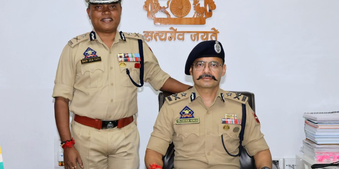 Tejinder Singh Takes Over as IGP Jammu Zone