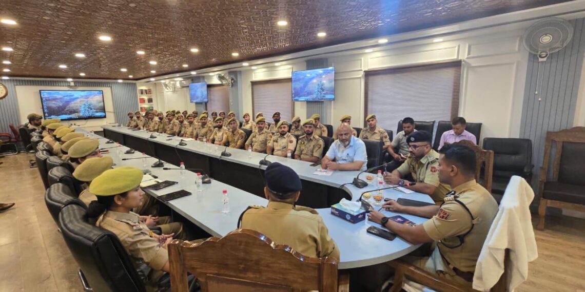 SSP Anantnag Reviews Training, Operations and Investigation Performance of PSIs