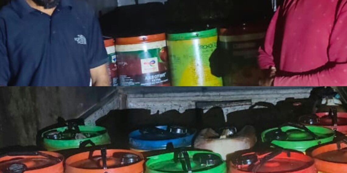 Sopore Police Seizes Load Carrier Carrying Approximately 200 Litres of Diesel Illegally; Two Arrested