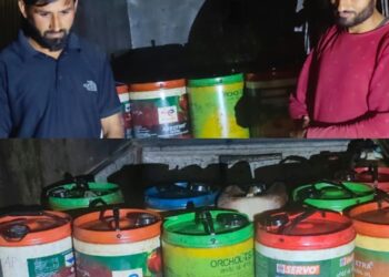 Sopore Police Seizes Load Carrier Carrying Approximately 200 Litres of Diesel Illegally; Two Arrested
