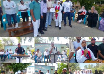 DYSSO Baramulla Felicitates Emerging Cricketer Adhfar Wali at Boys Higher Secondary School Bomai