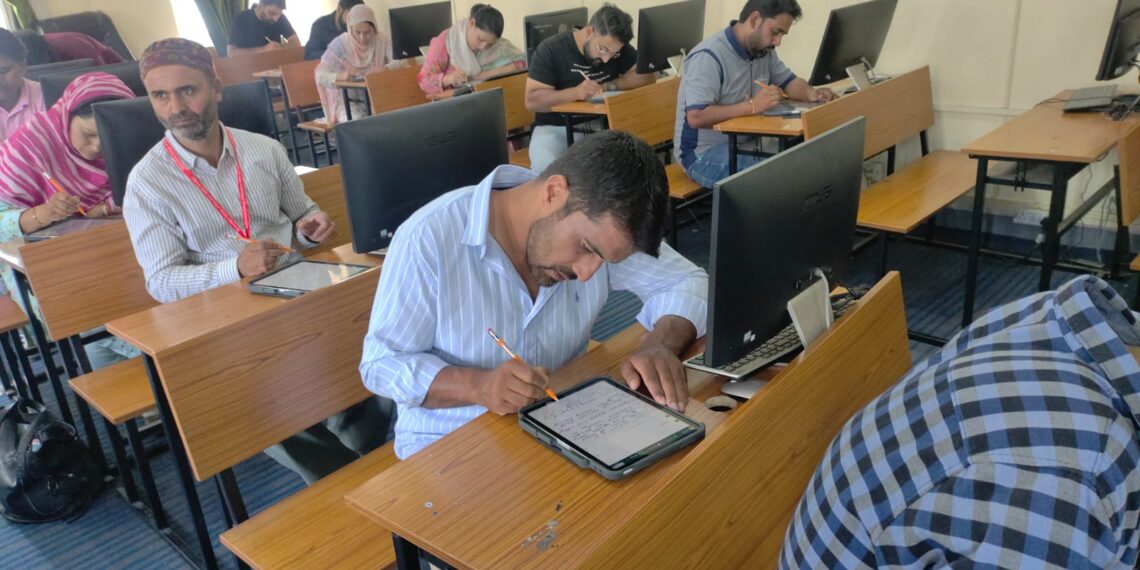 Paper less examination: A New Beginning at Cluster University of Srinagar