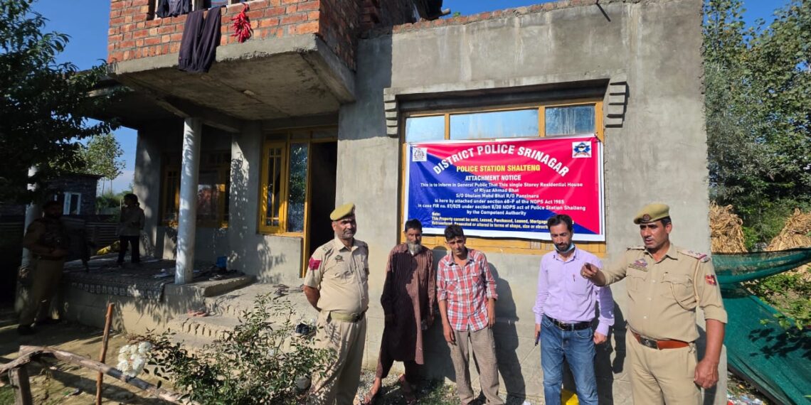 “Drug Traffickers’ Financial Networks Being Dismantled”: Srinagar Police