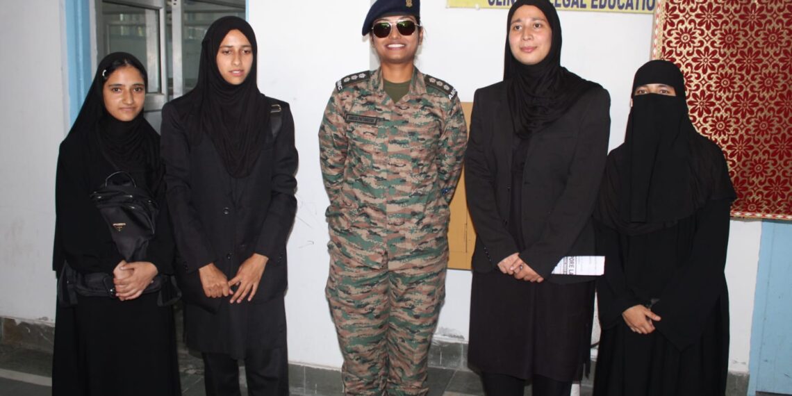 Army Outreach Programme Promotes Women Empowerment and Hygiene Among Students in Sopore