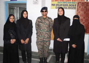 Army Outreach Programme Promotes Women Empowerment and Hygiene Among Students in Sopore