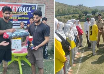Police Awantipora Organises Sports Activities under Civic Action Programme 2026–27