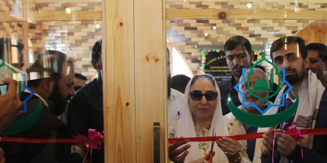 Dr Darakhshan Inaugurates Shrine Upgradation Project, High-Tech Ambulance Service At Baba Rishi