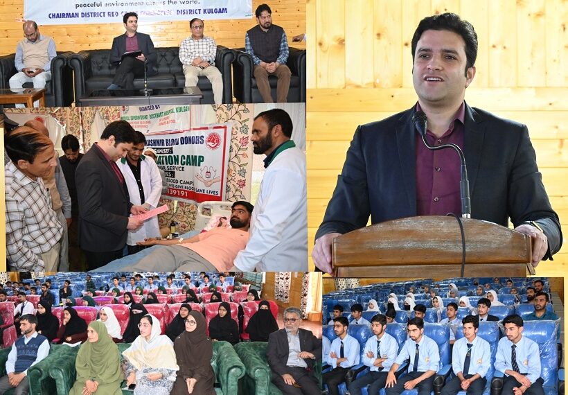 Blood Donation camp, Seminar & other activities mark ‘World Red Cross Day’ celebrations at Kulgam