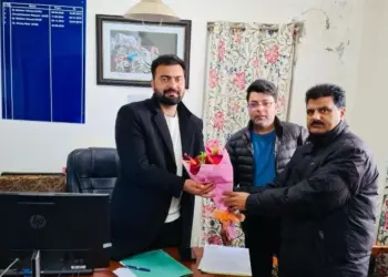 Aadil Manzoor Wani Assumes Charge as Assistant Director Handicrafts/Handloom Bandipora