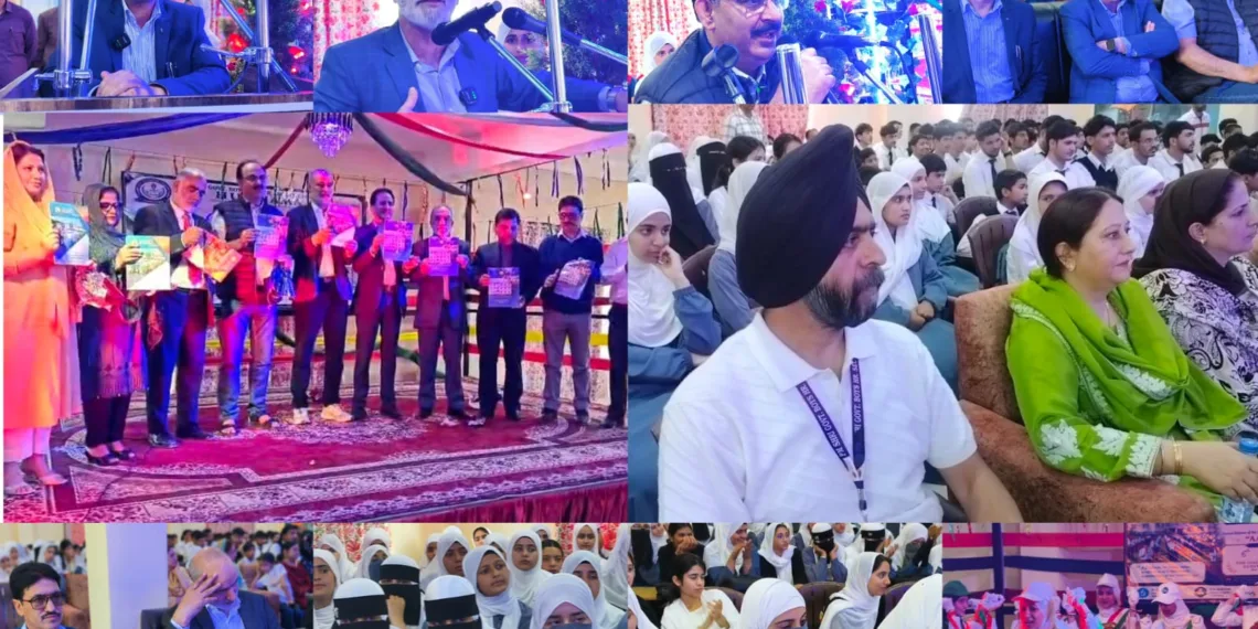 Aash 2025” Unveiled at Humhama School, Literary Talent of Students Takes Centre Stage