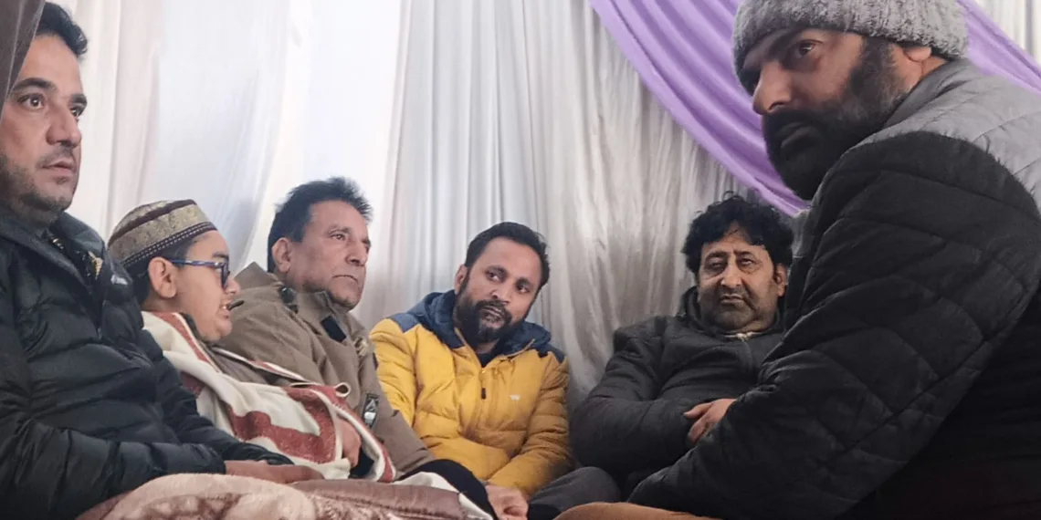 AIP Delegation Visits Several Families in Sopore to Offer Condolences