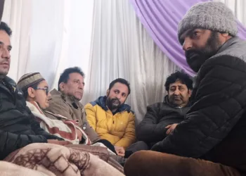 AIP Delegation Visits Several Families in Sopore to Offer Condolences
