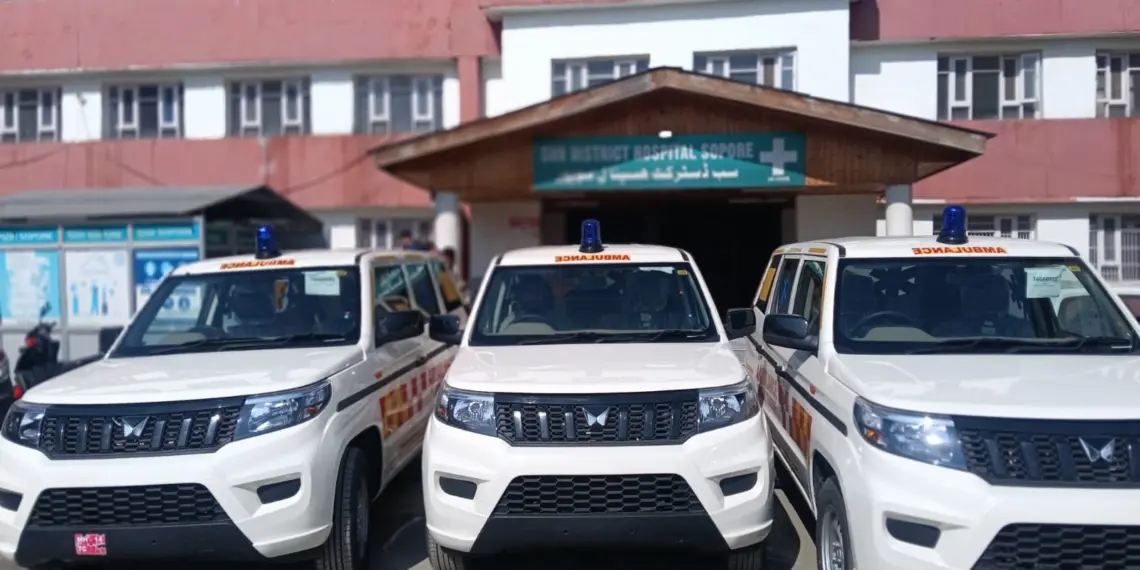 Three New Ambulances for Sopore, Duroo Zaingair and Tarzoo; MLA Assures More in Future