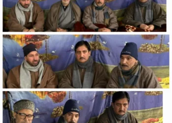 Mohammad Amin Shah Visits Ansari Family at Delina Baramulla, Expresses Condolences