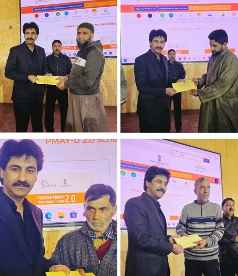 115 Beneficiaries Receive Sanction Letters for Housing Under PMAY-U 2.0 in Anantnag