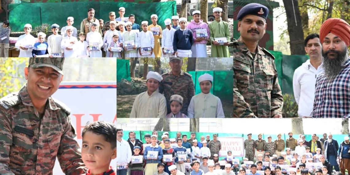 Indian Army’s Celebrates Diwali in Tangdhar: Spreading Light and Love Across LoC