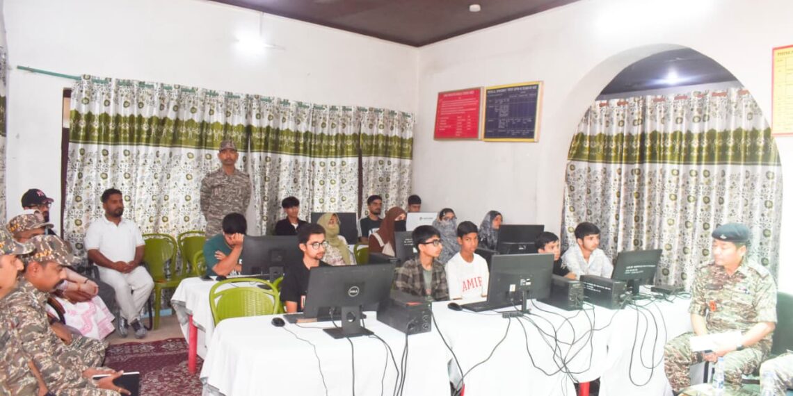 CRPF Launches One-Month Basic Computer Training for Underprivileged Youth in Srinagar