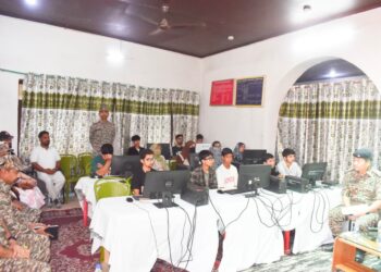 CRPF Launches One-Month Basic Computer Training for Underprivileged Youth in Srinagar