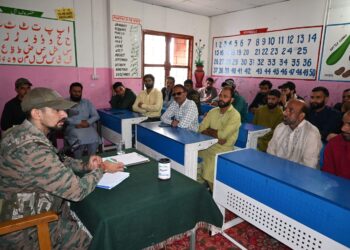 Army Engages Uri Residents, Civil Administration To Strengthen Security, Welfare And Youth Empowerment