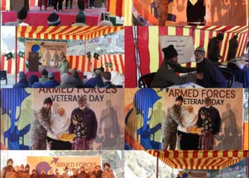 Indian Army Marks 10th Armed Forces Veterans’ Day at Keran, Honours Ex-Servicemen and War Widows